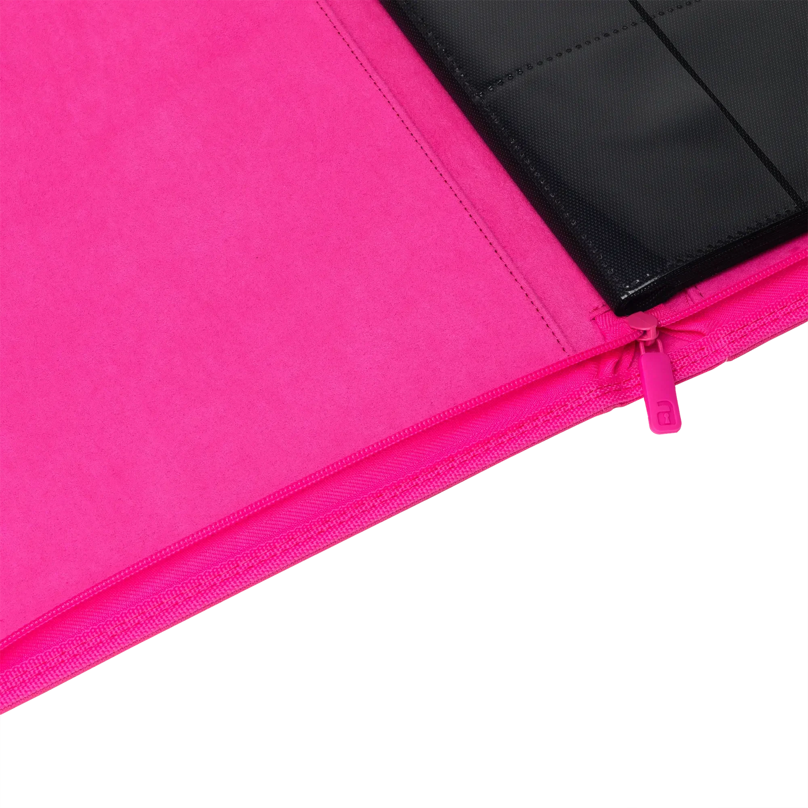 Vault X - 12-Pocket Exo-Tec® Zip Binder - Neon Pink