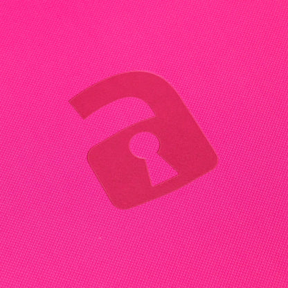 Vault X - 12-Pocket Exo-Tec® Zip Binder - Neon Pink