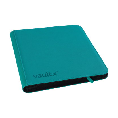 Vault X - 12-Pocket Exo-Tec® Zip Binder - Teal