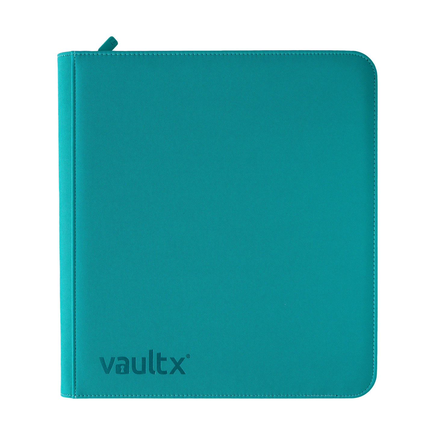 Vault X - 12-Pocket Exo-Tec® Zip Binder - Teal