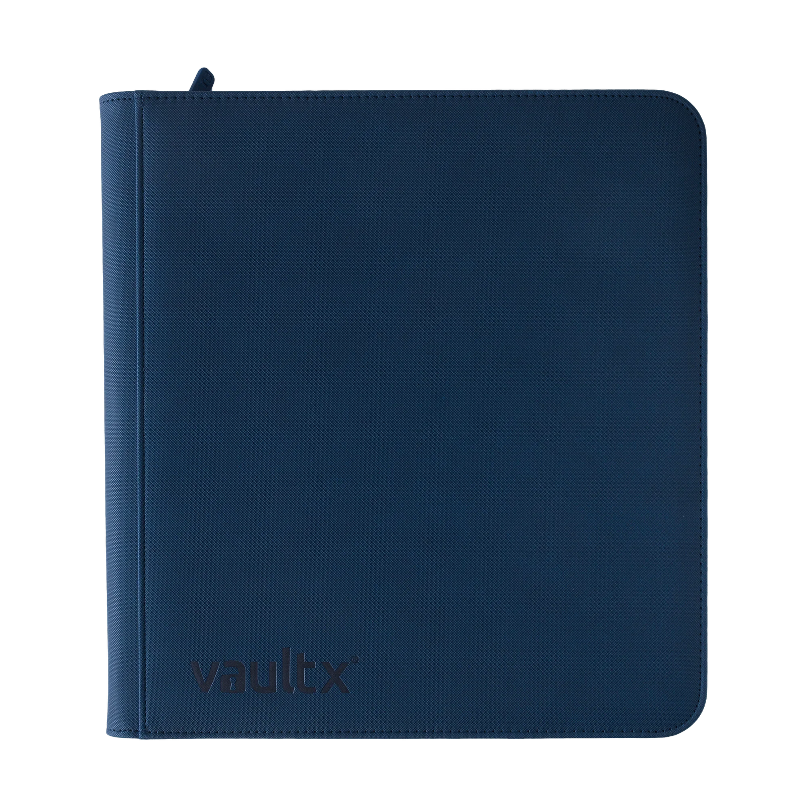 Vault X - 12-Pocket Exo-Tec® Zip Binder - Blue