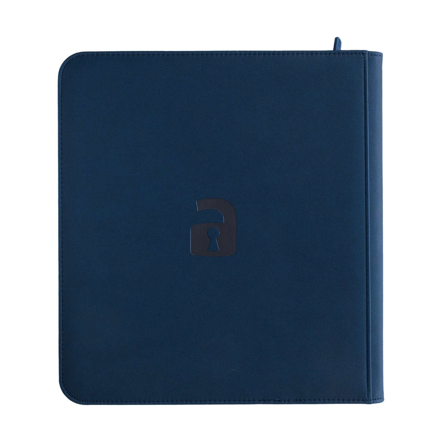Vault X - 12-Pocket Exo-Tec® Zip Binder - Blue