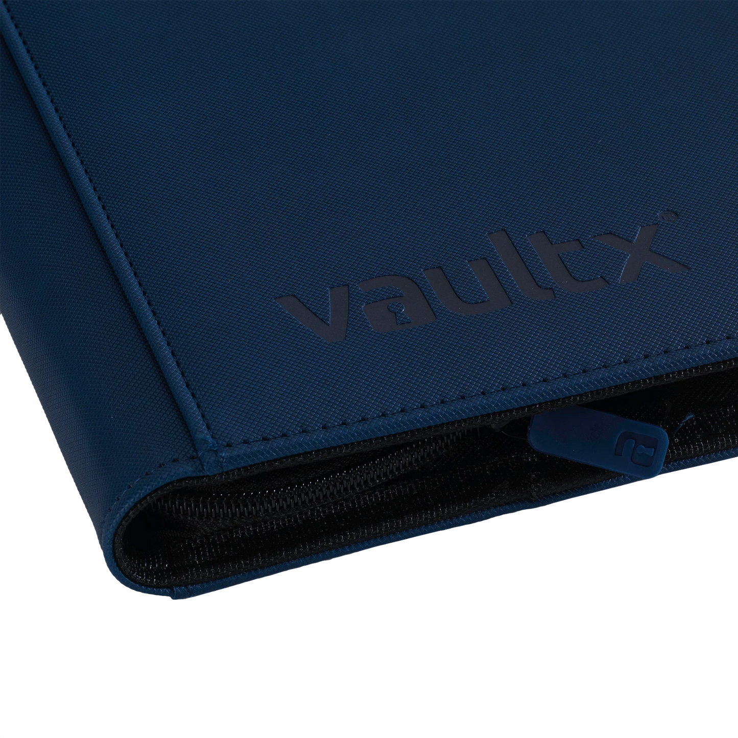 Vault X - 12-Pocket Exo-Tec® Zip Binder - Blue