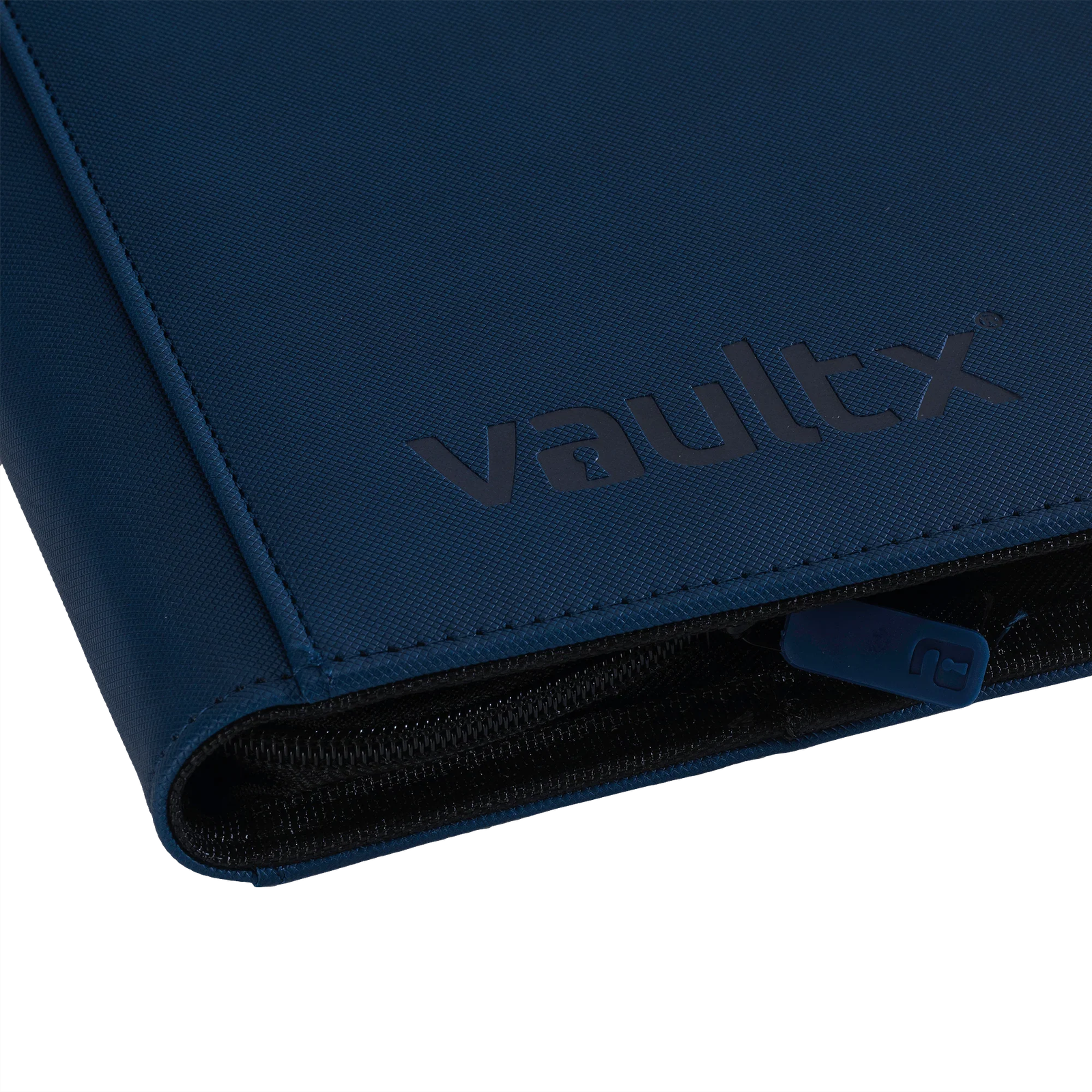 Vault X - 12-Pocket Exo-Tec® Zip Binder - Blue