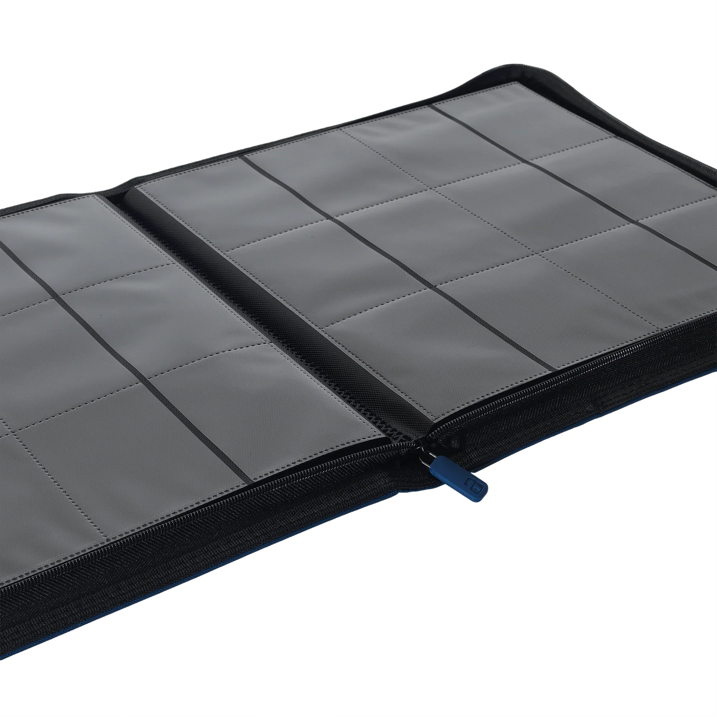 Vault X - 12-Pocket Exo-Tec® Zip Binder - Blue