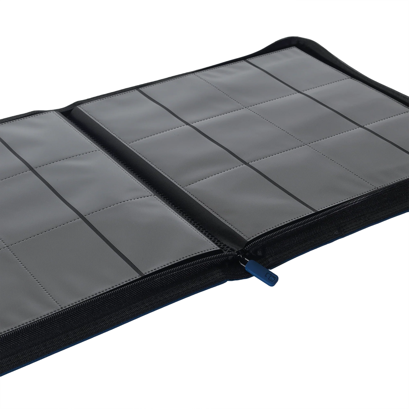 Vault X - 12-Pocket Exo-Tec® Zip Binder - Blue