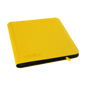 Vault X - 12-Pocket Exo-Tec® Zip Binder - Yellow