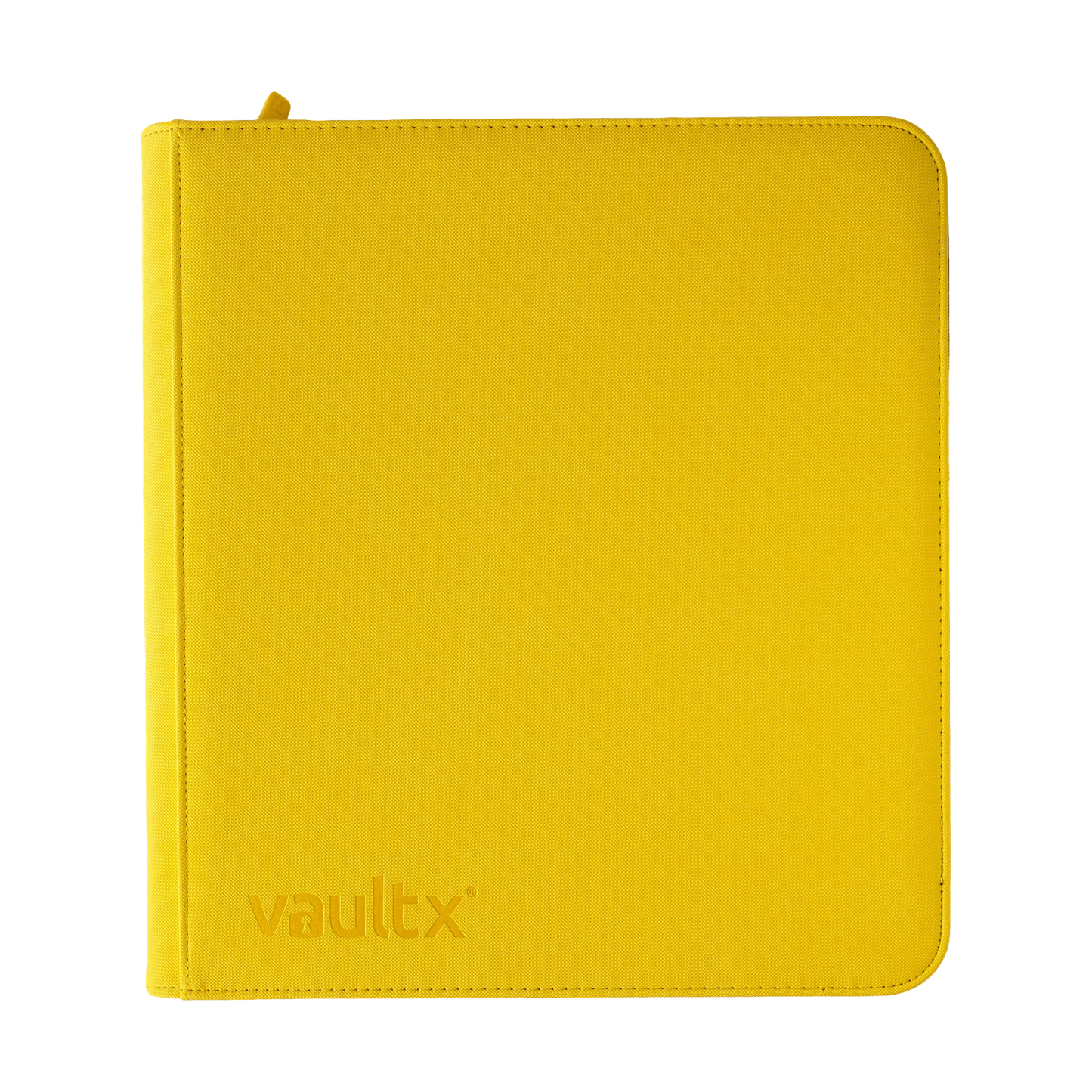 Vault X - 12-Pocket Exo-Tec® Zip Binder - Yellow