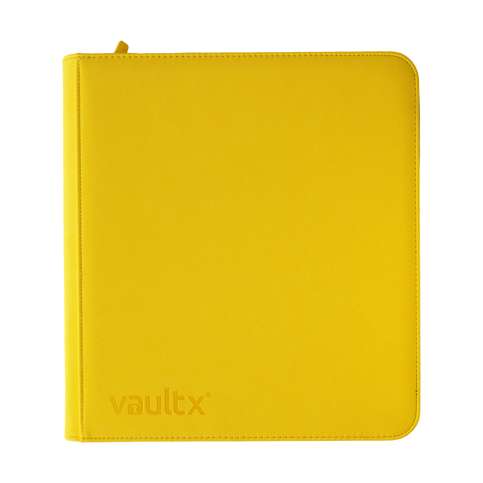 Vault X - 12-Pocket Exo-Tec® Zip Binder - Yellow