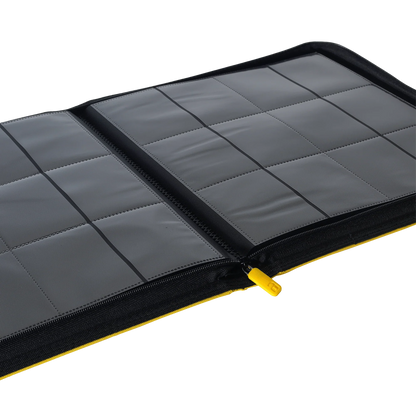 Vault X - 12-Pocket Exo-Tec® Zip Binder - Yellow