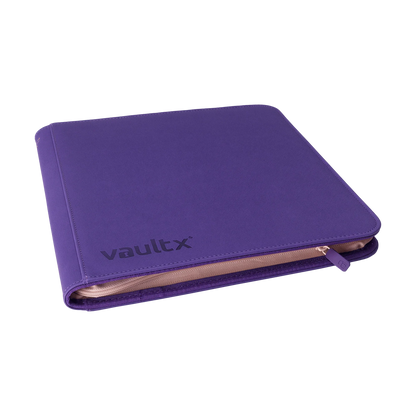 Vault X - 12-Pocket Exo-Tec® Zip Binder - SWSH10 - Purple