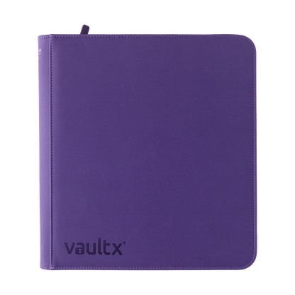 Vault X - 12-Pocket Exo-Tec® Zip Binder - SWSH10 - Purple