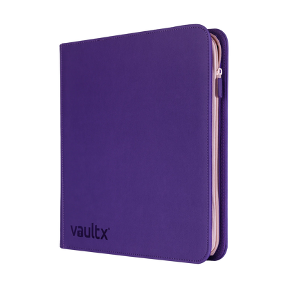 Vault X - 12-Pocket Exo-Tec® Zip Binder - SWSH10 - Purple