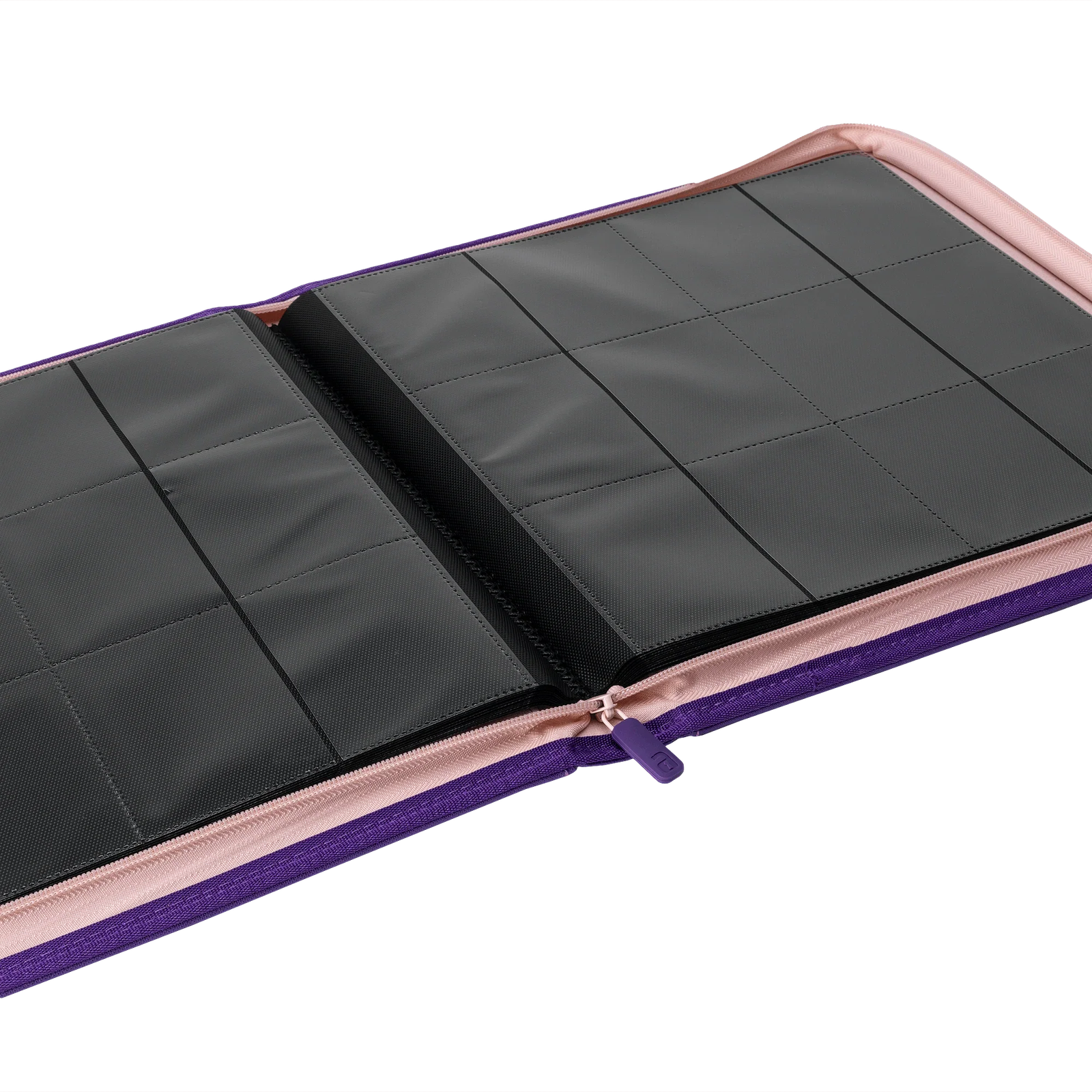 Vault X - 12-Pocket Exo-Tec® Zip Binder - SWSH10 - Purple