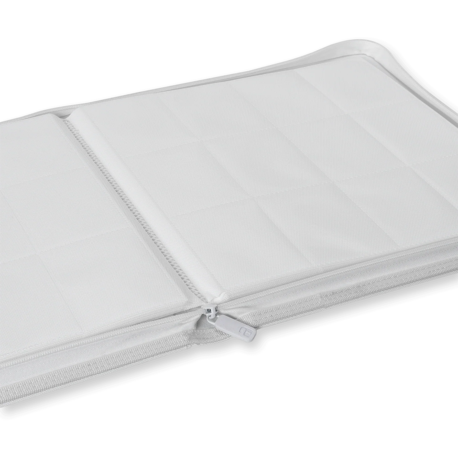 Vault X - 12-Pocket Exo-Tec® Zip Binder - White Edition
