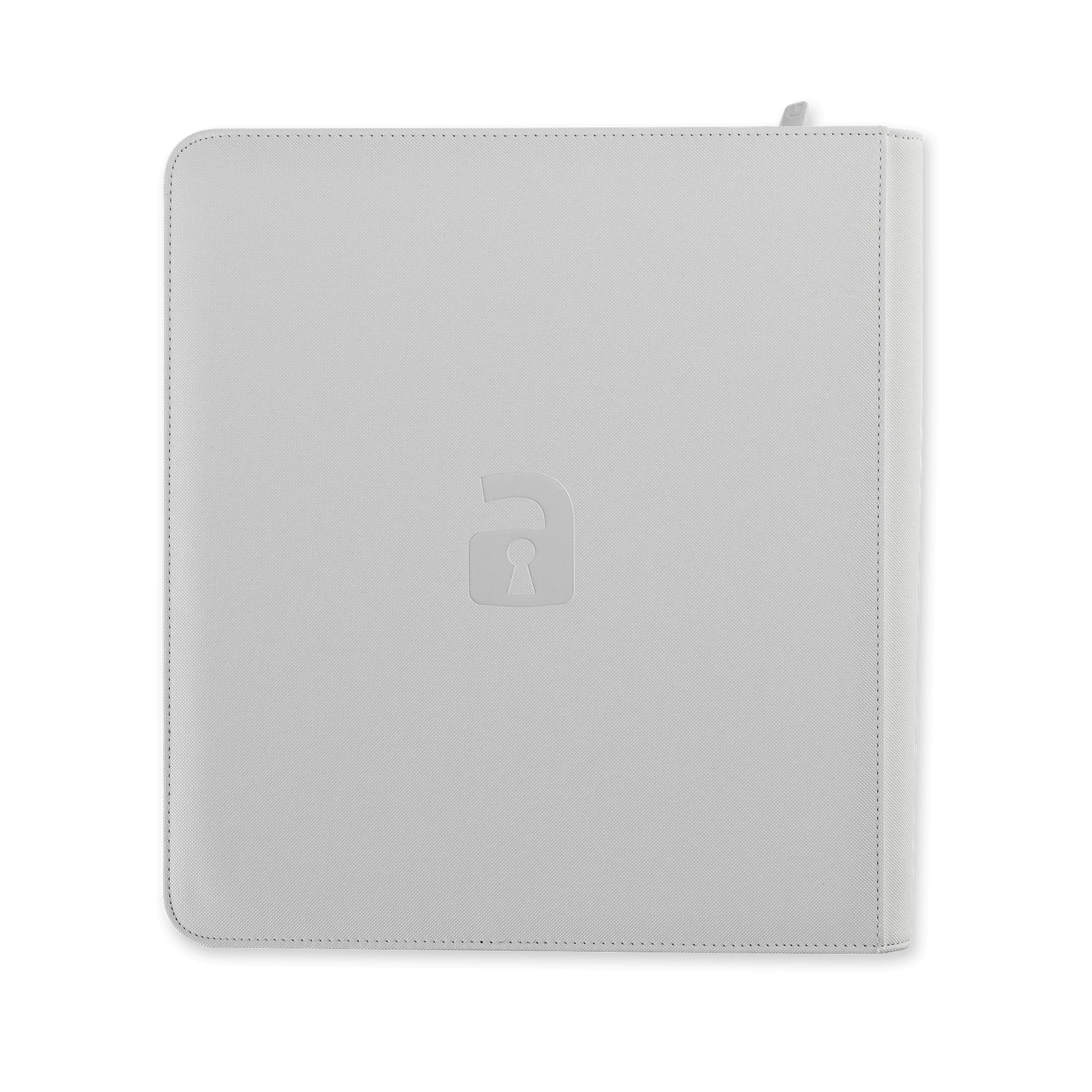 Vault X - 12-Pocket Exo-Tec® Zip Binder - White Edition