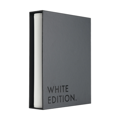 Vault X - 9-Pocket Exo-Tec® Zip Binder - White Edition