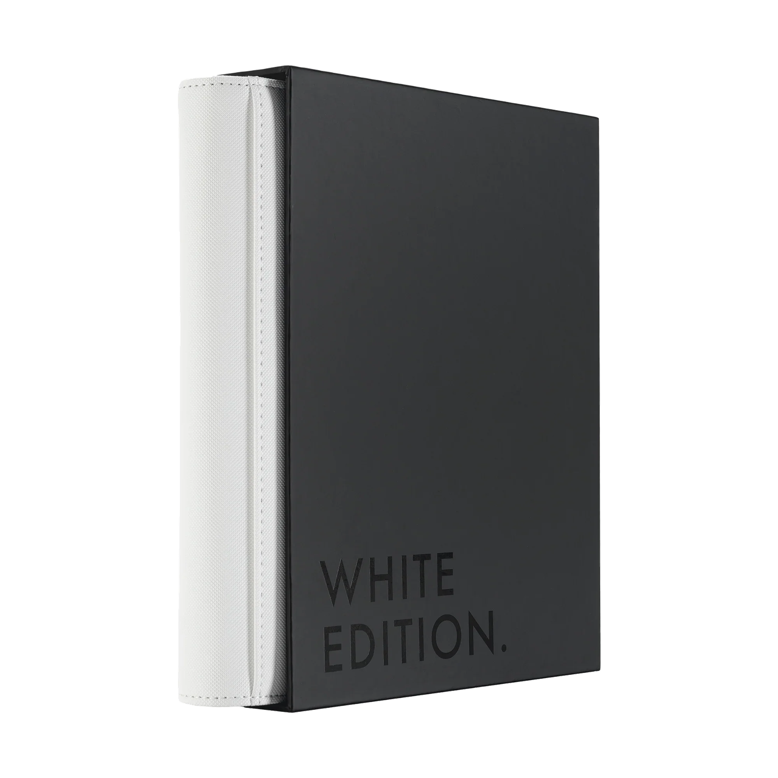 Vault X - 9-Pocket Exo-Tec® Zip Binder - White Edition