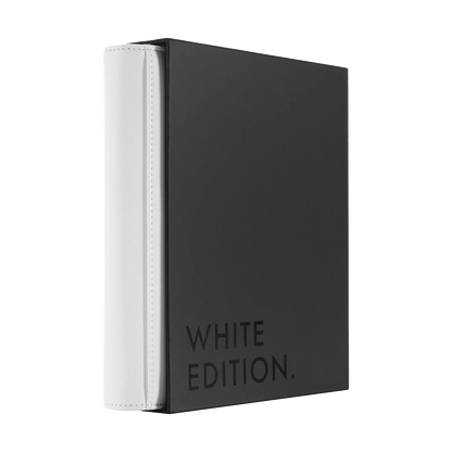 Vault X - 9-Pocket Exo-Tec® Zip Binder - White Edition