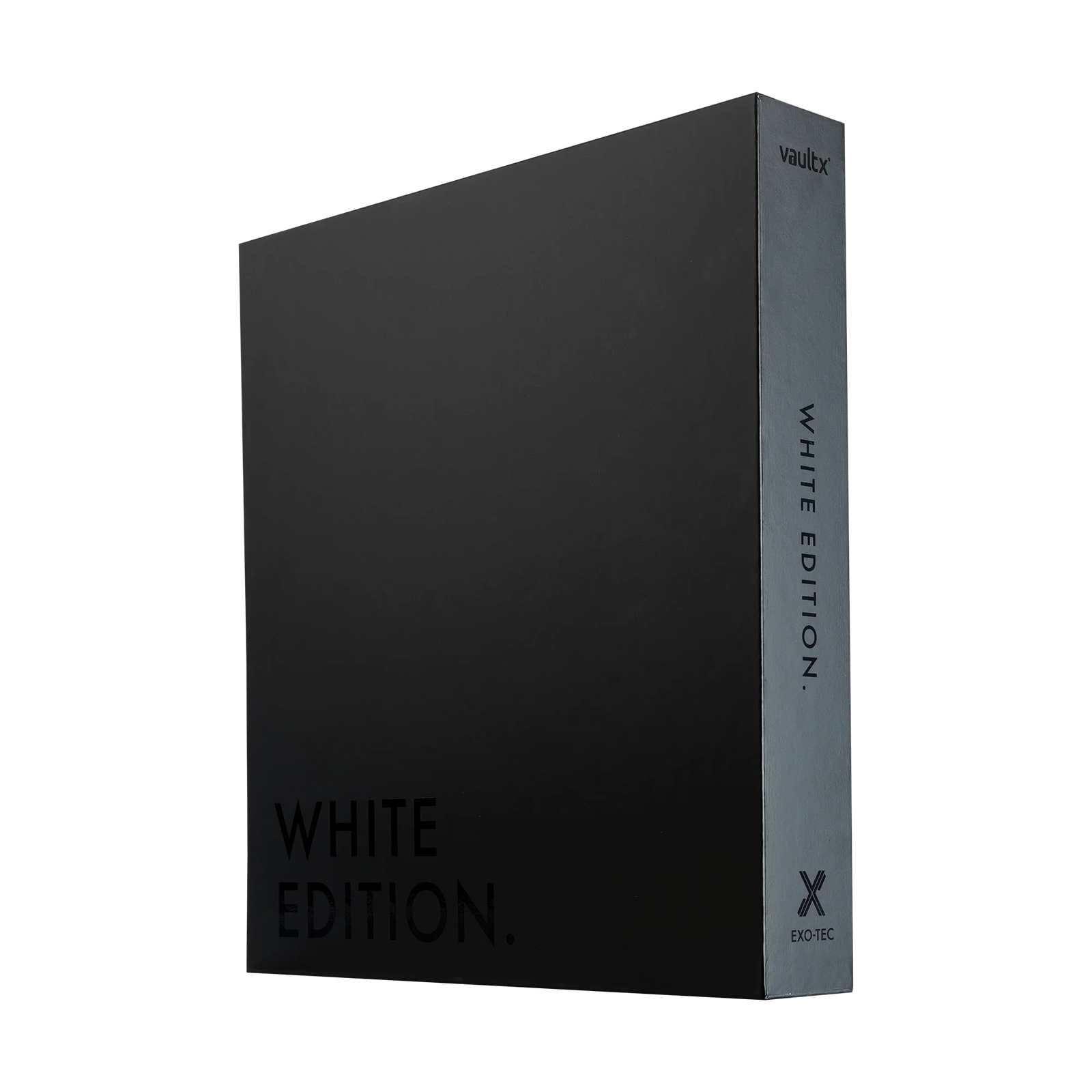 Vault X - 12-Pocket Exo-Tec® Zip Binder - White Edition