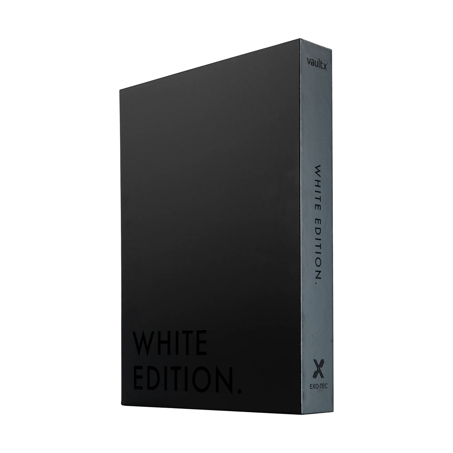 Vault X - 9-Pocket Exo-Tec® Zip Binder - White Edition