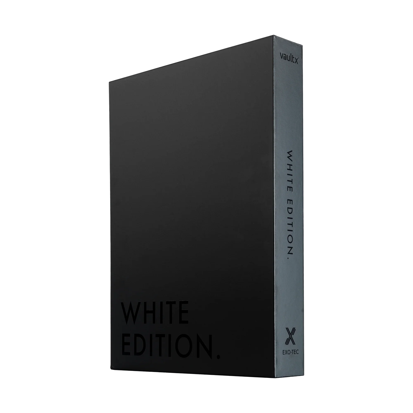 Vault X - 9-Pocket Exo-Tec® Zip Binder - White Edition