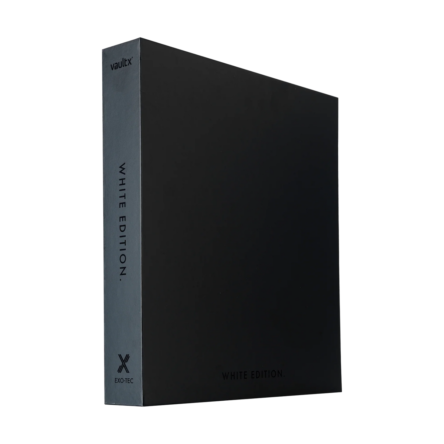 Vault X - 12-Pocket Exo-Tec® Zip Binder - White Edition